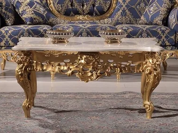 MARIA - Rectangular solid wood coffee table by Guerra Vanni