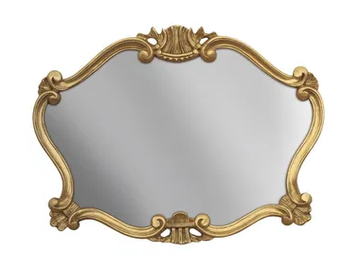 MOTECARLO - Framed wall-mounted solid wood mirror by Guerra Vanni