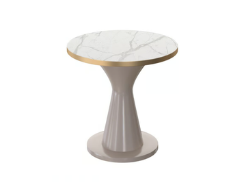 NAUSICA - Round solid wood coffee table by Guerra Vanni