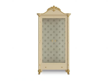 NOBLESSE - Solid wood display cabinet by Guerra Vanni