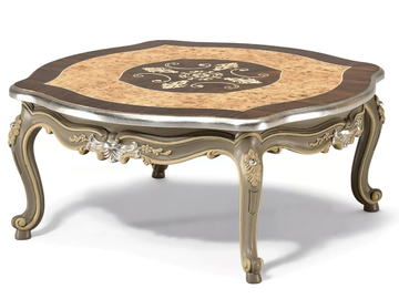 RE CARLO - Square solid wood coffee table by Guerra Vanni
