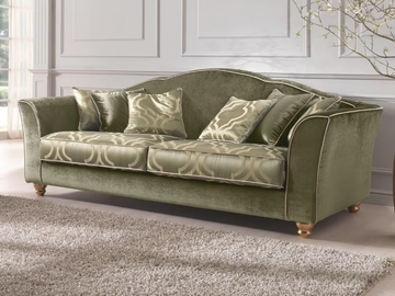 TRACY - Velvet sofa by Guerra Vanni