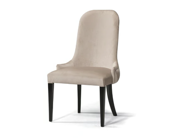 WAVE - Upholstered fabric chair by Guerra Vanni