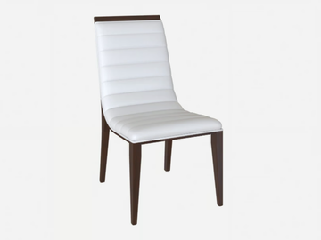 ZARA - Upholstered fabric chair by Guerra Vanni