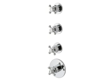 CLASSICA - 4 hole Recessed thermostatic shower mixer by GUGLIELMI RUBINETTERIE