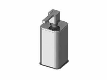 GZERO - Metal Bathroom soap dispenser by GUGLIELMI RUBINETTERIE