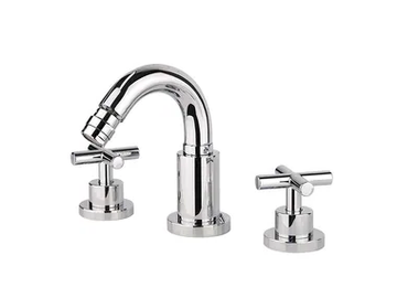 VERA - 3 hole bidet tap with swivel spout by GUGLIELMI RUBINETTERIE