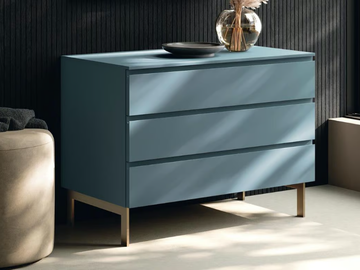 GROOVE - Bilaminate chest of drawers by Guzzini & Fontana