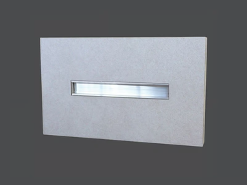 MARKER LIGHT FITTINGS ALUMINIUM PROFILE - Plasterboard steplight by Gyps