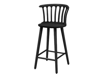 SAN MARCO 690S - High ash stool with footrest by Hans K