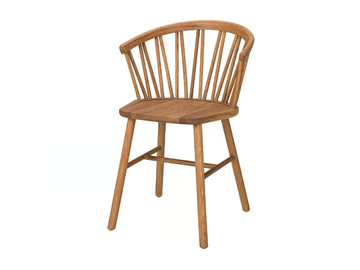 ZIGZAG 660 - Oak chair with armrests by Hans K
