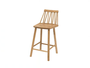 ZIGZAG 660 - Oak Kids stool by Hans K