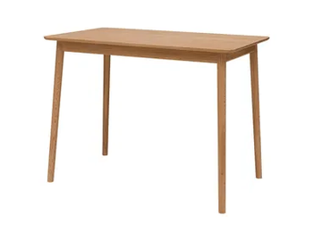 ZIGZAG 660 - Rectangular oak high table by Hans K