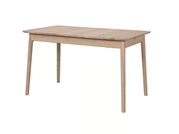 ZIGZAG 660BL - Extending rectangular ash table by Hans K