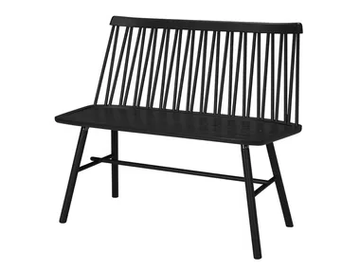 ZIGZAG 660S - Ash bench with back by Hans K