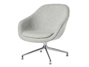ABOUT A LOUNGE CHAIR AAL81 - Swivel easy chair with armrests by Hay