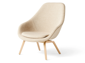 ABOUT A LOUNGE CHAIR AAL93 - Armchair with armrests by Hay