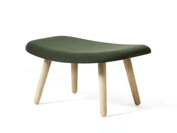ABOUT AN OTTOMAN AAL03 - Upholstered footstool by Hay