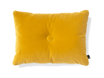DOT CUSHION SOFT - Solid-color rectangular cotton cushion by Hay