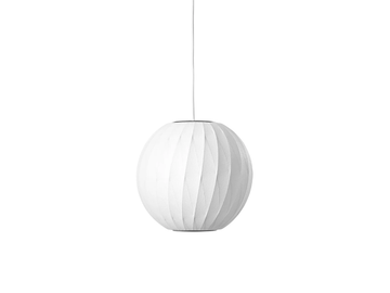 NELSON BALL CRISSCROSS BUBBLE PENDANT - LED Polymer pendant lamp by Hay