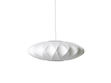 NELSON SAUCER CRISSCROSS PENDANT - LED Polymer pendant lamp by Hay