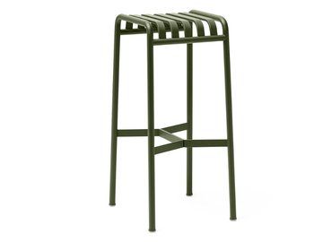 PALISSADE - Steel barstool by Hay