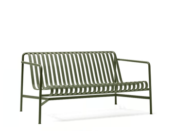 PALISSADE - Steel garden sofa by Hay