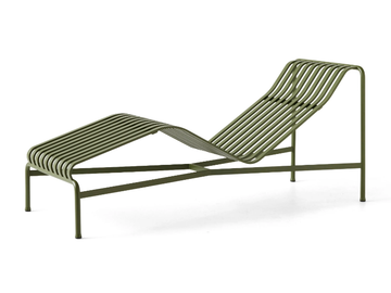 PALISSADE - Steel sun lounger by Hay