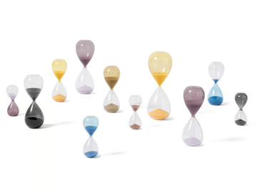 TIME - Glass decorative object by Hay