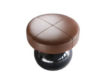APOLLO - Round glass-fibre pouf by HC28