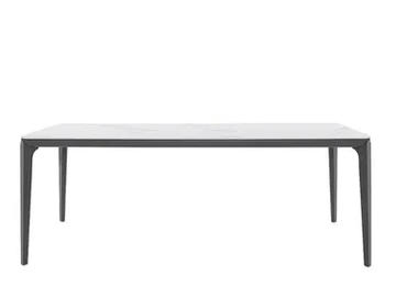 ERIKA - Rectangular Calacatta marble dining table by HC28