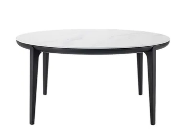 ERIKA - Round Calacatta marble dining table by HC28