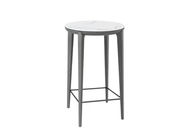 ERIKA - Round Calacatta marble high table by HC28
