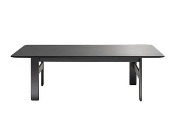 FUGUE - Rectangular wooden dining table by HC28