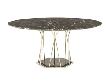 MIAMI - Round marble dining table by HC28