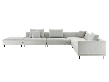 MICHEL - Corner sectional 5 seater sofa by HC28
