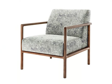 PALM BEACH - Fabric armchair with armrests by HC28