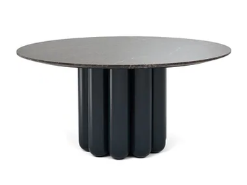 POCKY - Round marble dining table by HC28