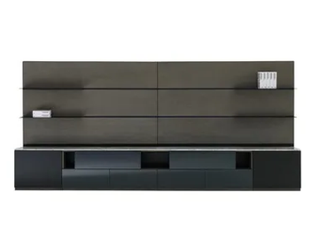 RHYTHM - Modular TV cabinet with shelves by HC28