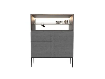 RITA - Wooden highboard with integrated lighting by HC28