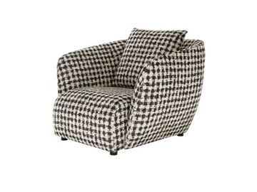 UOVO - Fabric armchair with armrests by HC28