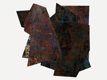 CALATA PILIERO (101) - Handmade custom wool and silk rug by HENZEL STUDIO