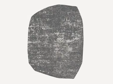 CILENTO STELLA (110) - Handmade custom wool and silk rug by HENZEL STUDIO