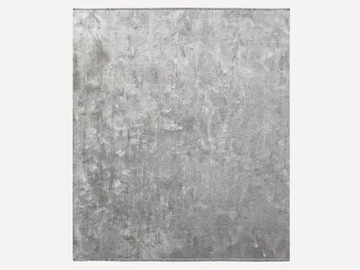 ESSENTIAL SOLID W4 GREY - Custom handmade silk rug by HENZEL STUDIO