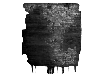 NOBU (BLACK ICE CUT EDIT) - Handmade silk rug by HENZEL STUDIO