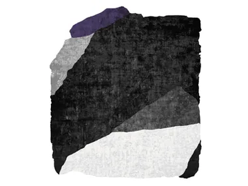 POLLARA GRAPE ROYALE - Handmade rug by HENZEL STUDIO
