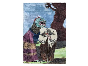UNTITLED - Handmade rug by HENZEL STUDIO