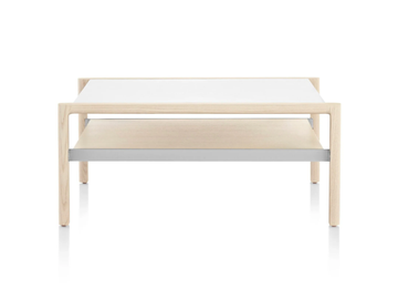 BRABO - Rectangular wooden side table by Herman Miller