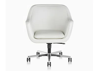BUMPER - Office chair with castors with 5-Spoke base by Herman Miller