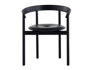 COMMA - Solid wood chair with integrated cushion by Herman Miller